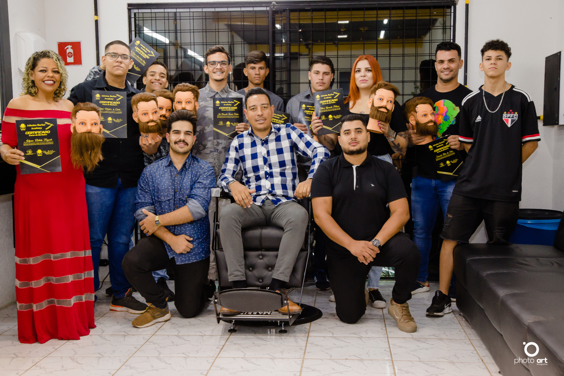 Turma reunida